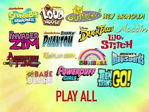 The Best of Cartoon Favourites DVD Menu