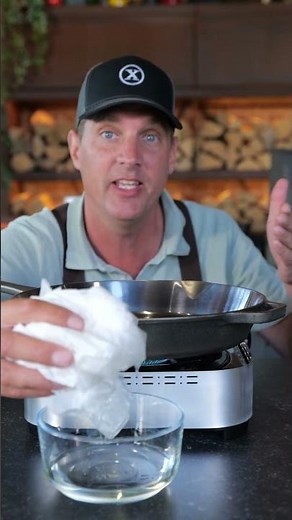 First time using a hand-polished cast iron skillet? Here’s how it’s done!