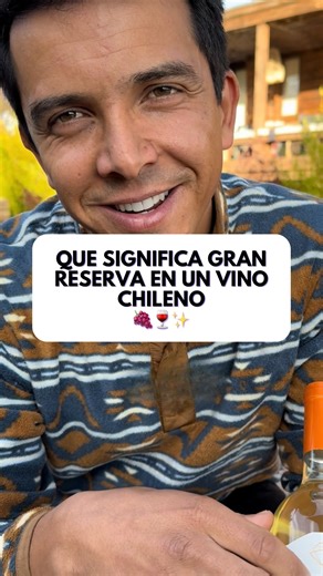 ¿Qué significa Gran Reserva en un vino chileno? 🍷🇨🇱 Muchos lo ven en la etiqueta, pero pocos saben lo que realmente implica. Te lo explico en este video para que la próxima vez elijas con confianza. #sommelier #chile #vinosdechile #chileanwine #vinoschilenos #sommelierlife #pichilemu | Marcelo Pino Wine