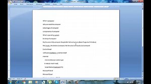 Basic components of Computer Lecture 2