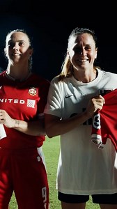 Rosie Hughes 🤝🏼 Heather O’Reilly Just another ICONIC jersey swap at TST @ally | The Soccer Tournament