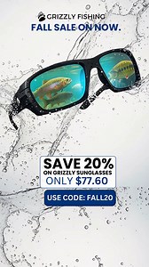 Thousands of anglers already made the switch. The question is — will you? Grizzly Sunglasses are selling fast, and right now you can lock them in at 20% OFF with code FALL20. Don’t wait — this sale won’t last long. Get yours here 👉 https://www.grizzlyfishing.com/products/grizzly-fishing-pro-sunglasses-kit | Grizzly Fishing