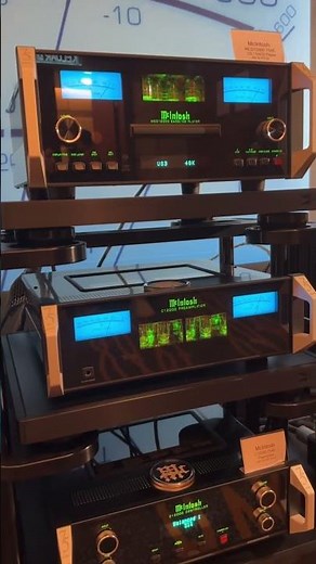Beautiful High End Audio System - McIntosh and Audiovector