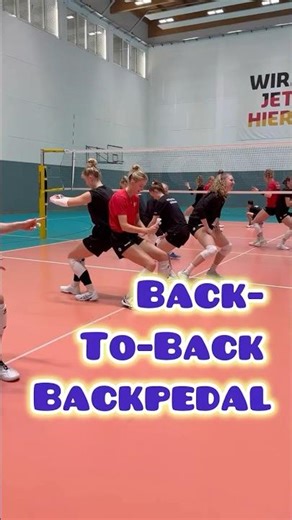 Back to Back Partner Resisted Backpedals