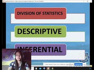 Basic Concepts in Statistics
