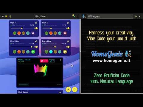 Vibe Coding a Neural Audio Engine in 2 Minutes | HomeGenie AI