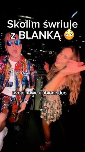 Skolim świruje z BLANKĄ 😳 #skolim