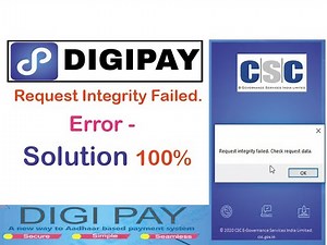 Digipay Request Integrity Failed | Digipay Request Data In Process | Digipay Request Failed | Avii |