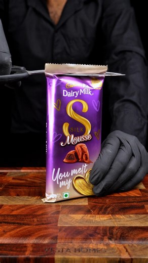 Dairy Milk Silk Mousse 🍫 Milkshake Recipe #shorts