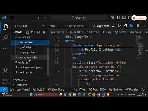 Live Demonstration. Integrating Frontend and Backend. Uncut Class Session Full stack Application