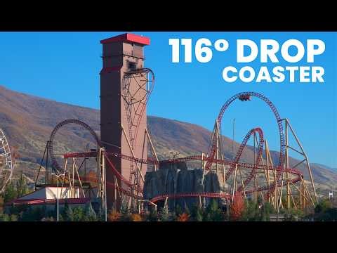 Cannibal Review | Intimidating Beyond Vertical Roller Coaster at Lagoon, Utah