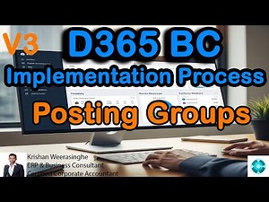 Posting Groups | Implementation Process V3 | D365 Business Central #education #erp #microsoft