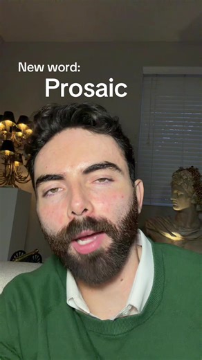 “I thought the politician’s speech was prosaic.” #vocabularyimprove #wordoftheday #conversation #publicspeakingtips