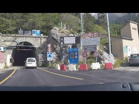 France/Italy by Road - Tunnel du Col de Tende