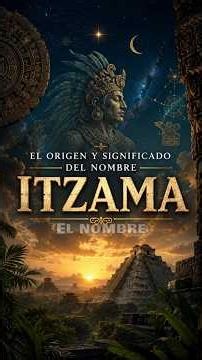#Itzama #ItzamaName #NameMeanings #NameOrigins #MayanCulture