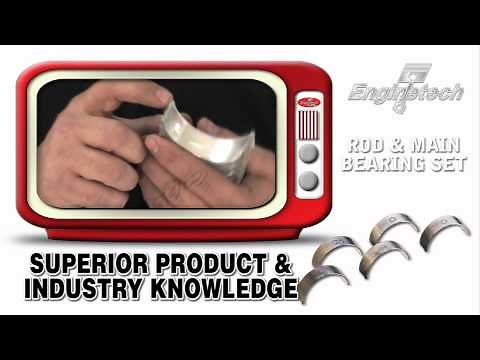 Rod & Main Bearings - Enginetech