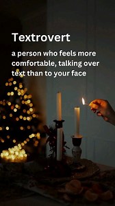 1.6K views · 143 reactions | Word of the Day: #Textrovert  Meaning:...