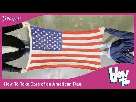 How To Take Care of an American Flag