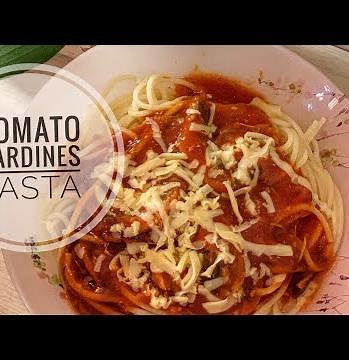 Easy Tomato Sardines Pasta