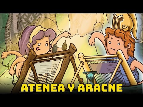 Arachne and Athena - The Girl Who Defied the Gods - Animated Version - Greek Mythology