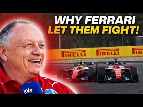 Why Vasseur Let Hamilton & Leclerc Fight! Ferrari’s SHOCK Decision Explained