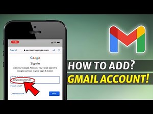 How to Add Gmail Account in iPhone? | Google Account