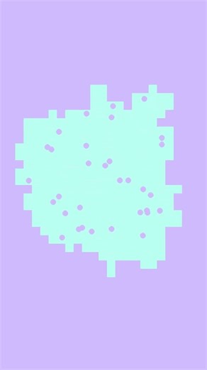 Satisfying Physics Simulation: Pixel Growth and Harmonic Ball Collisions