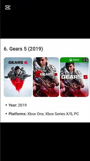 Evolution of Gears of War 🔥 From Marcus Fenix to Modern Warfare (2006–2023) #shorts