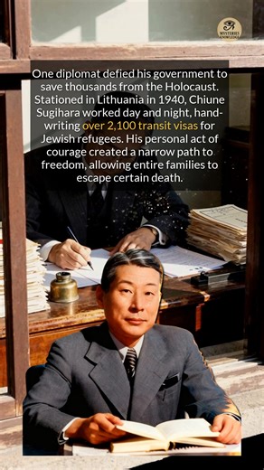 1.4K views · 35 reactions | In 1945, a Japanese diplomat named Chiune...