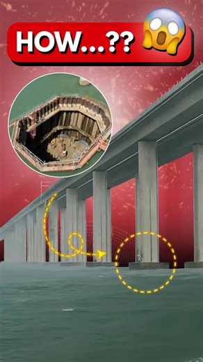 TARZAN KHATRI on Instagram: "HOW ENGINEERS BUILD BRIDGES INSIDE WATER🔥😱 #shorts #informative #shortsfeed #trending"