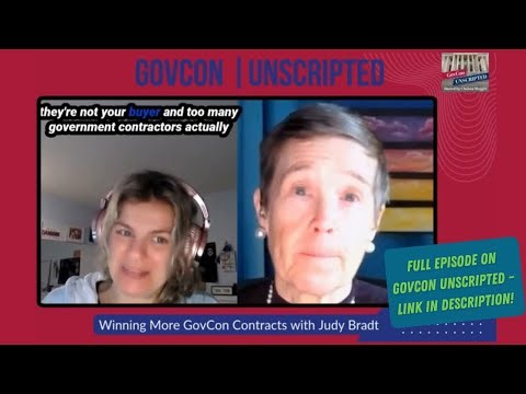 Judy’s Hot Takes on Winning More GovCon Contracts