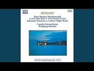 Serenade No. 13 in G Major, K. 525 "Eine kleine Nachtmusik"- I. Allegro