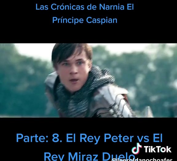 #las Crónicas de Narnia #El Príncipe Caspian #el Rey Peter vs El Rey Miraz Duelo l.