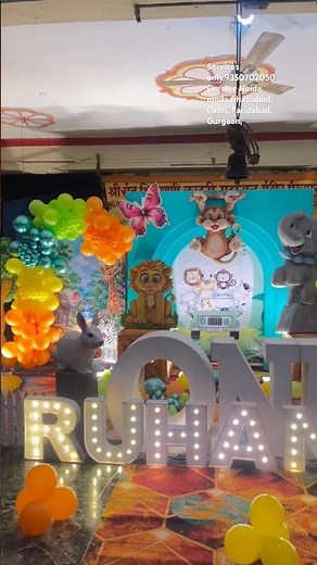 Baby First Birthday Party Ideas, Birthday Party Decoration, Baby Boy 1st Birthday Decoration Ideas