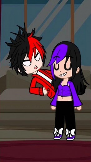Aaron is sleeping😂😂//gacha life Aphmau//gacha life funny//gacha nox//