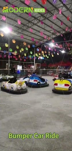 Bumper Car Ride | Classic Fun and Exciting Attraction for Amusement Parks