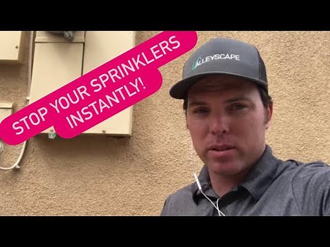 HELP! MY SPRINKLERS WON'T SHUT OFF! WHAT YOU SHOULD DO FIRST.