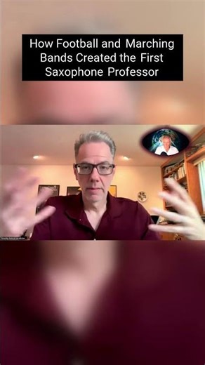 The unlikely origin story of the university saxophone professor, rooted not in concert halls, but on