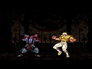 BTW MUGEN Special - Fatality demonstration with Misao's and Ali's SSVS characters
