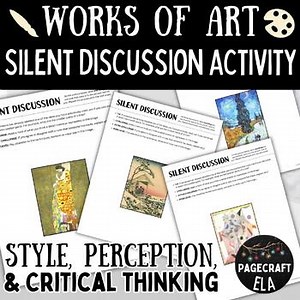 Attention to Art | Silent Discussion | Bellringer or Lesson | Perceptions