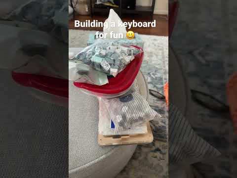 Building a keyboard just for fun