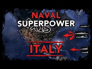 [HoI4] Naval Superpower Italy VS Allies [WW2 Historic Timelapse]