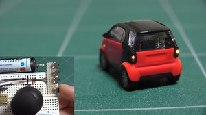 Miniature Motorized RC Car Is Massively Impressive