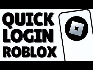 How to Quick Login Roblox