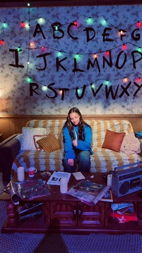 Exploring the Byers' Room in Stranger Things