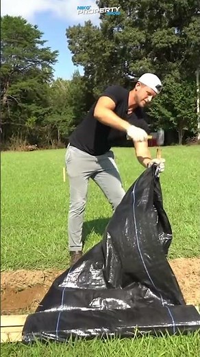 How to Install a Silt Fence with a Trencher | Building A $350,000 Custom House | Episode 3 Part 2