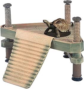 Turtle basking Platform for Aquatic Turtles, Floating Dock(Size:M)