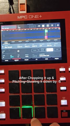 Before Vs. After | MPC Sample Flip #mpc #beatmaking