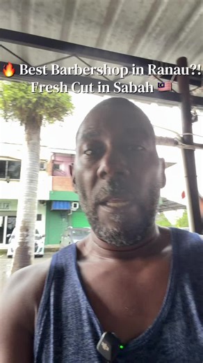 Fresh Fade Experience at Pitt’s Barbershop in Ranau