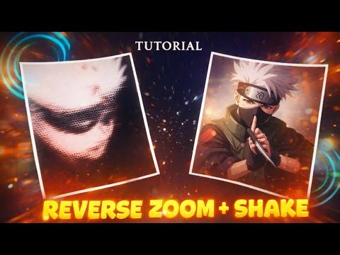 AE like Reverse Zoom Shake Tutorial ☠️ || Alight Motion